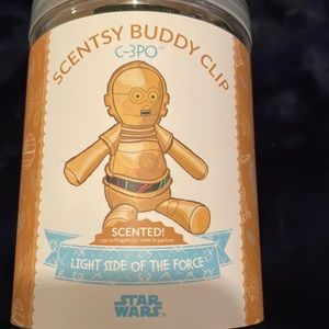 C-3PO - Scentsy Buddy Clip + Light Side of the Force Fragrance Brand New